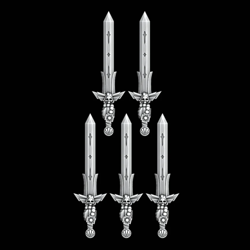 Angel Power Swords - Set of 5 - Right Handed