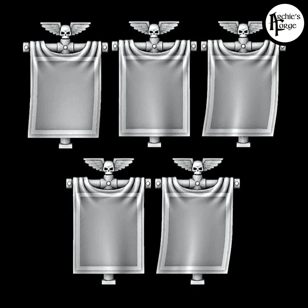 Back Banners - Set of 5 - Trim