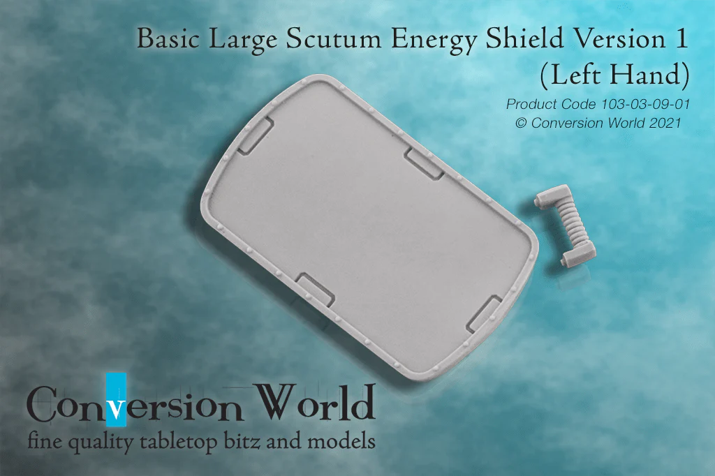 Basic Large Scutum Energy Shield Version 1 (Left Hand) X 1