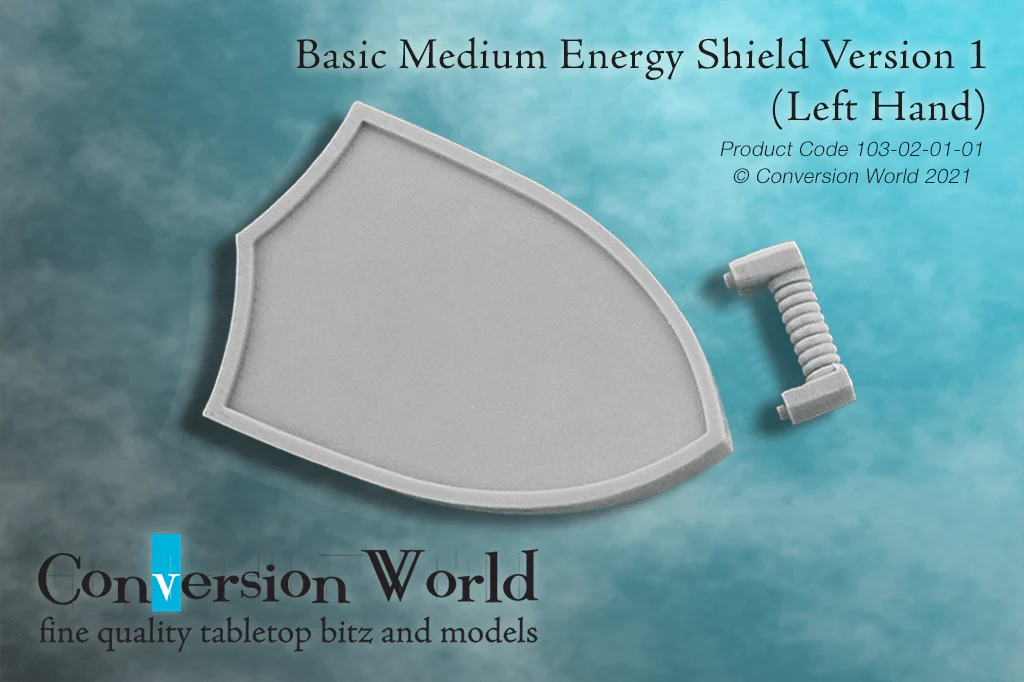 Basic Medium Energy Shield Version 1 (Left Hand) X 1