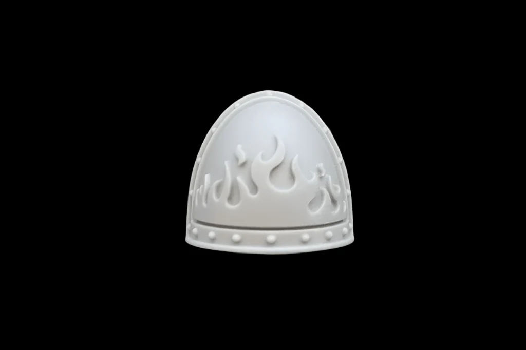 Basic Shoulder Pad Version 14 (Flames)