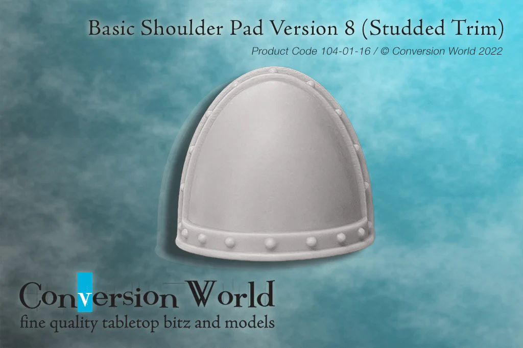 Basic Shoulder Pad Version 8 (Studded Trim)