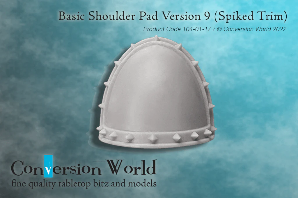 Basic Shoulder Pad Version 9 (Spiked Trim)