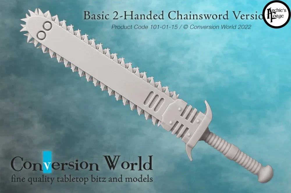Basic Two Handed Chainsword Version 1