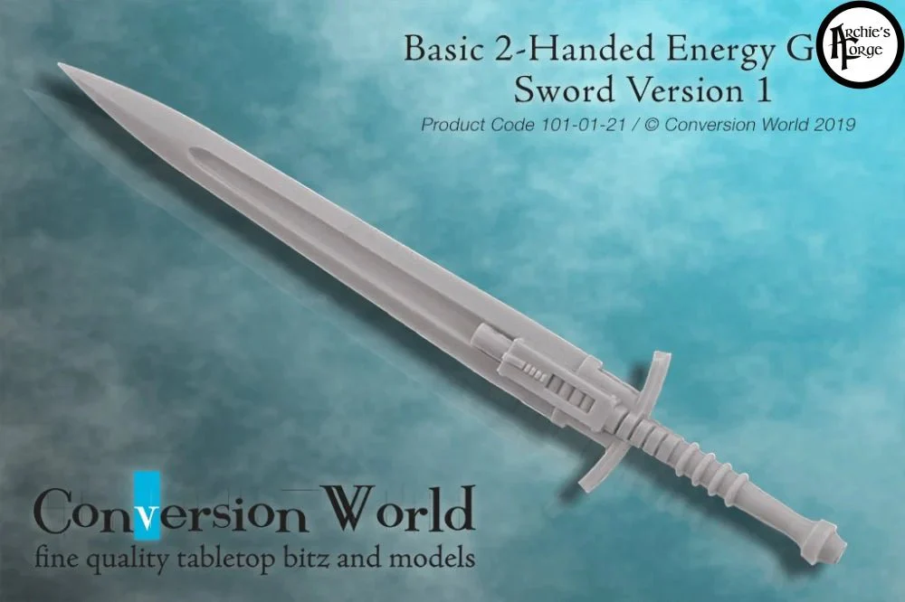 Basic Two-Handed Energy Gun Sword Version 1
