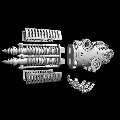 Beam Rifle arm weapon - Image 4