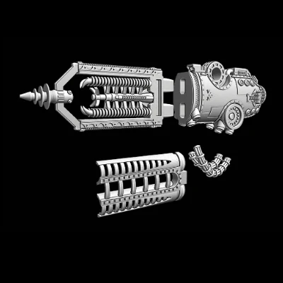 Beam Rifle arm weapon - Image 5