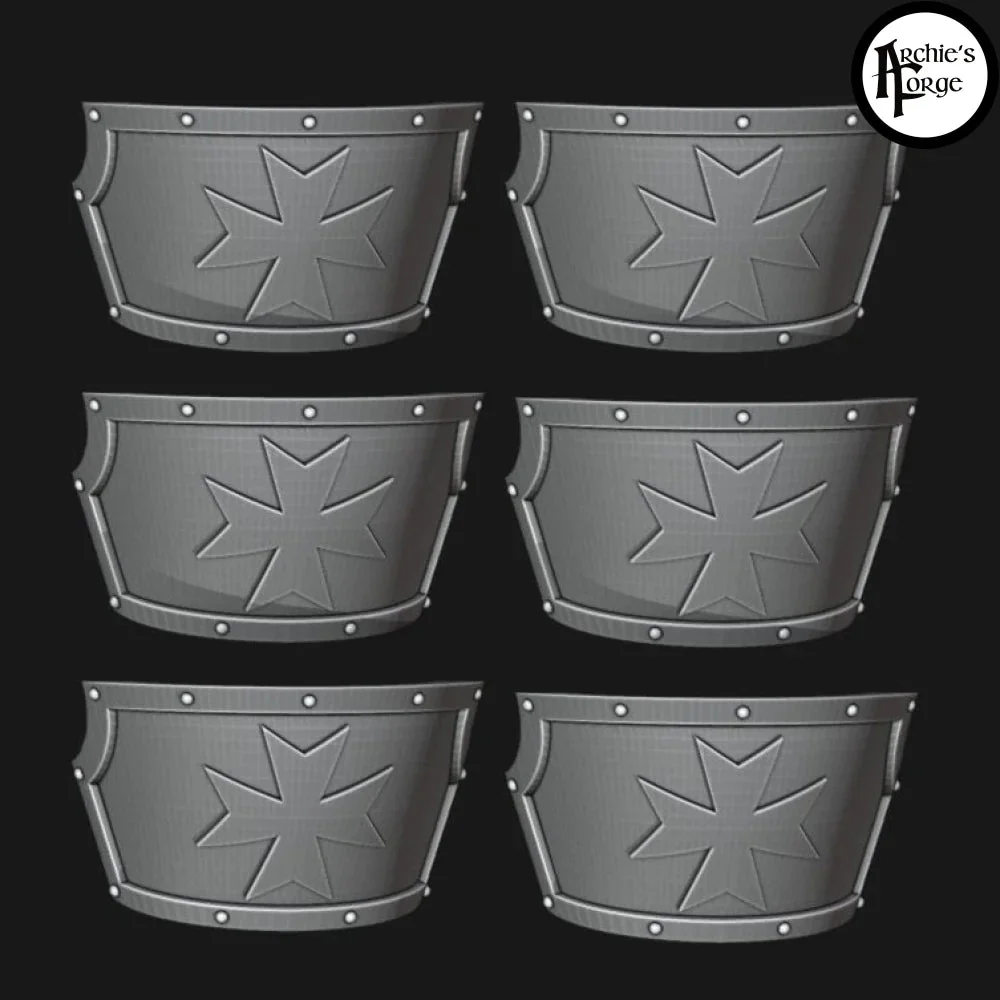 Legio Templaris Centurion Pads - Set of 6