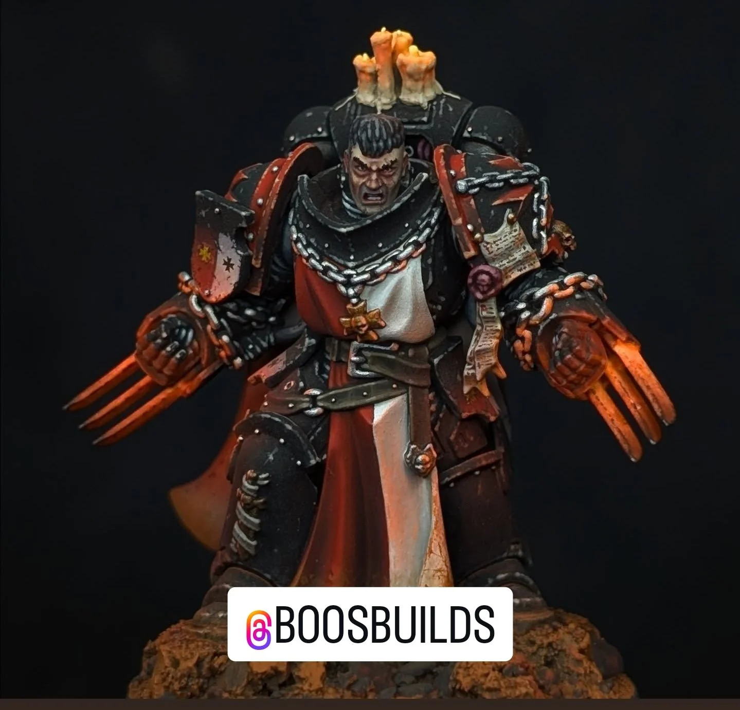 Legio Templaris Ornate Shoulder Pads - Set of 10 - Image 3
