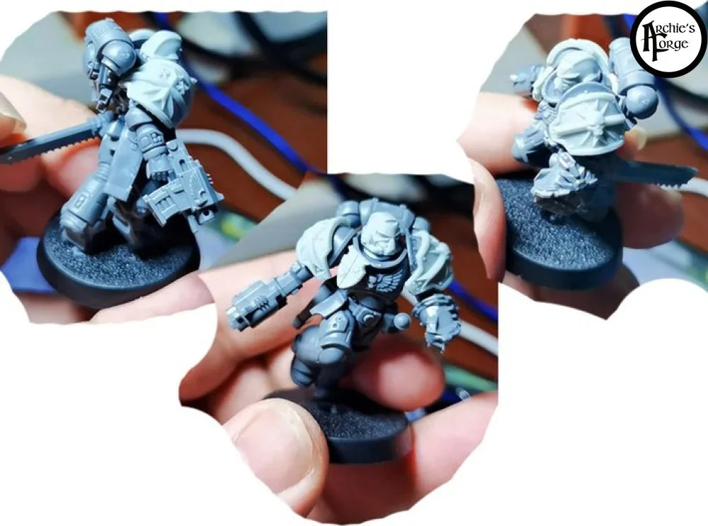 Legio Templaris Brethren Shoulder Pad Toppers - Set of 5 - Image 4