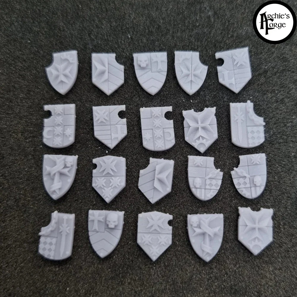 Legio Templaris Tilting Shields - Set of 20 - Design 1 - Image 3