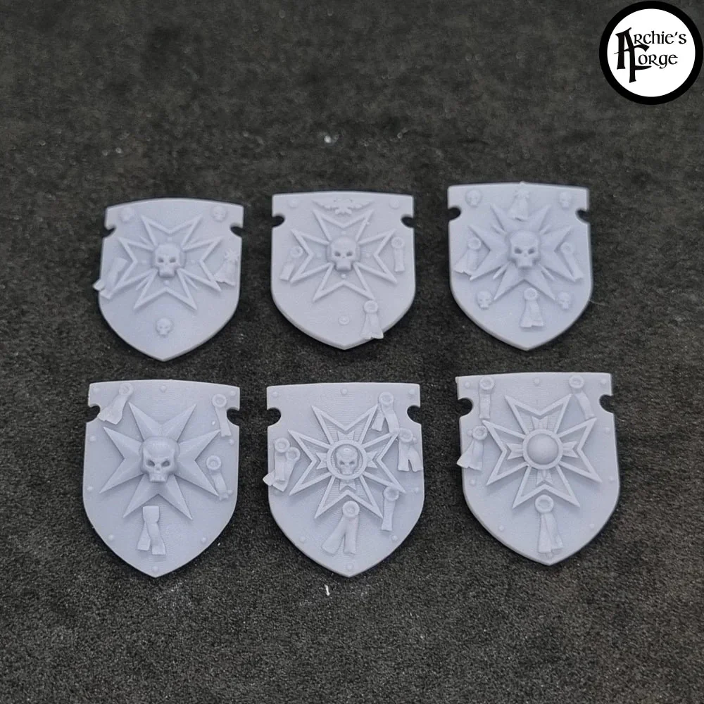 Legio Templaris - Vanguard Veteran Shields - Set of 6 - Image 3