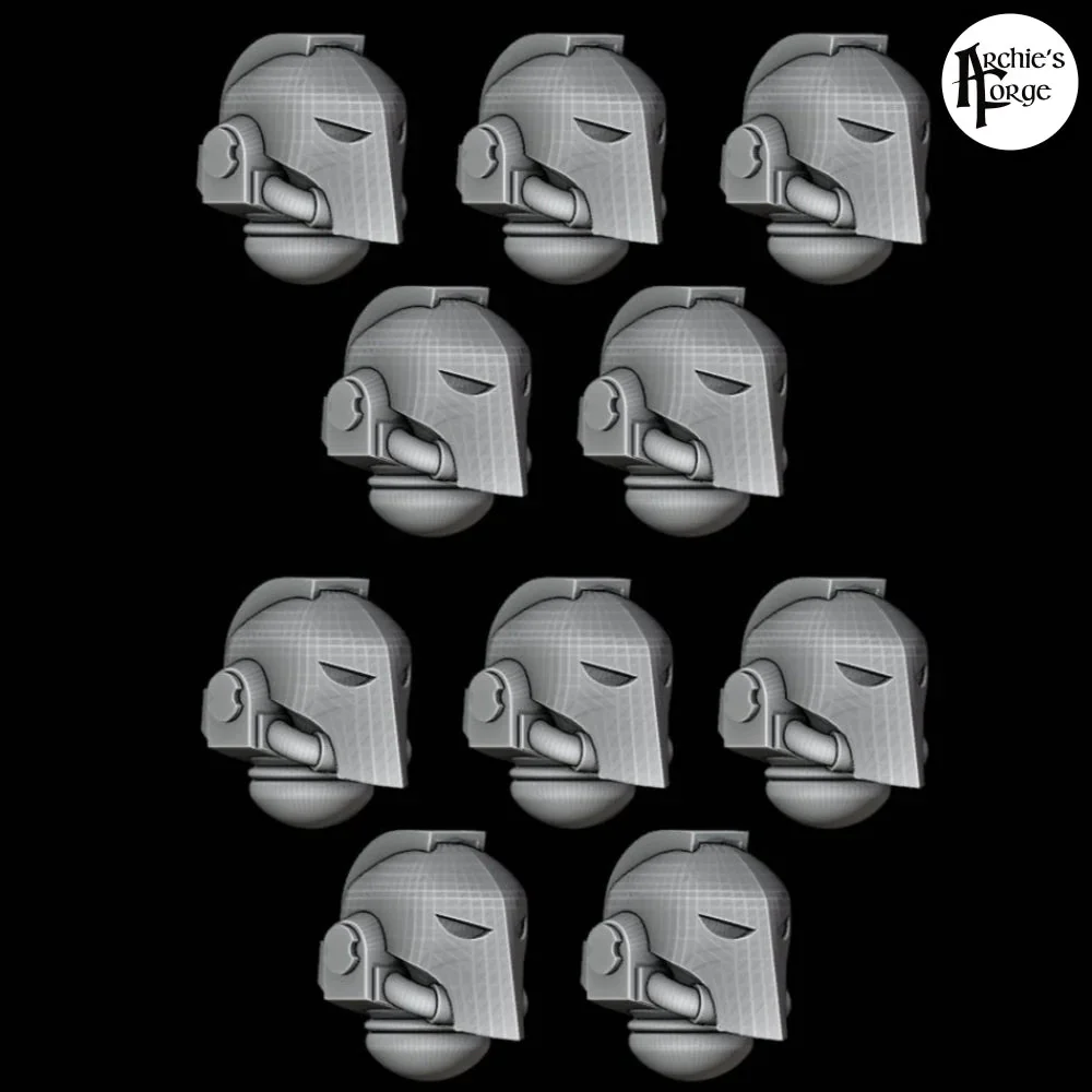 Blank Helmets X 10