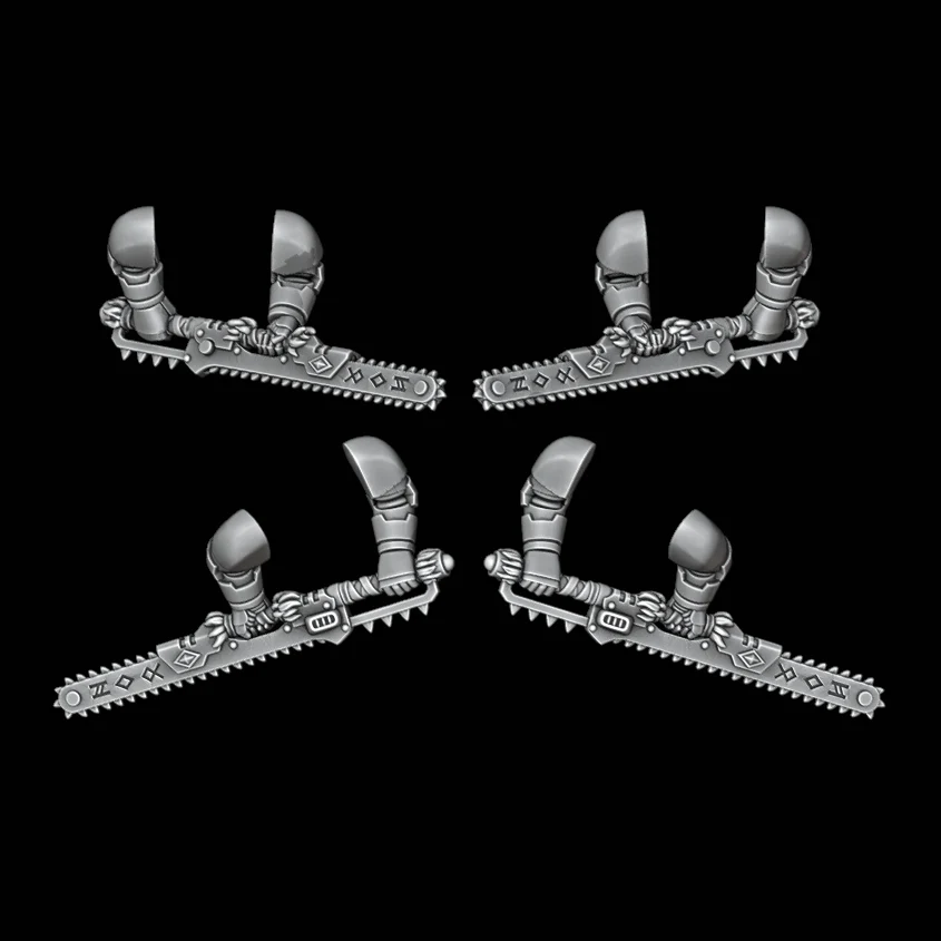 Double Handed Legio Fenris Chainswords - Set of 4