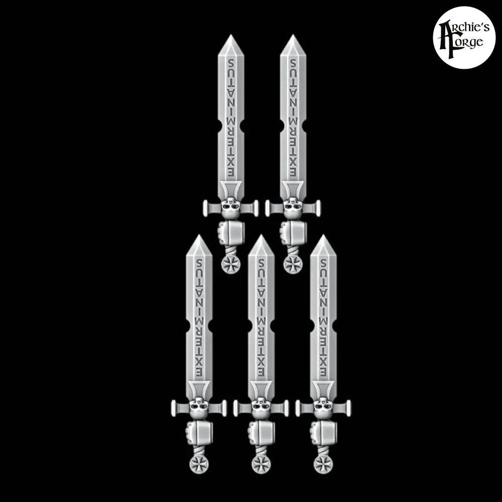 Exterminatus Power Swords - Set of 5 - Left Handed