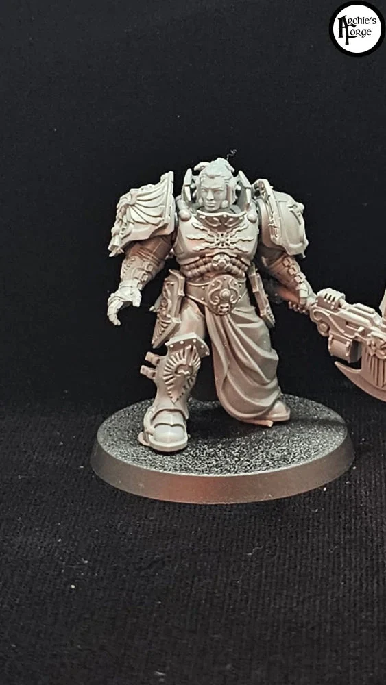 Female Custodes / Marine Heads - Set of 5 - Image 3