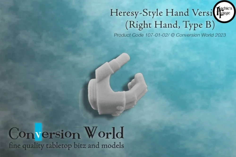 Heresy-Style Infantry Hand Version 1 (Right Hand, Type B) - Image 3