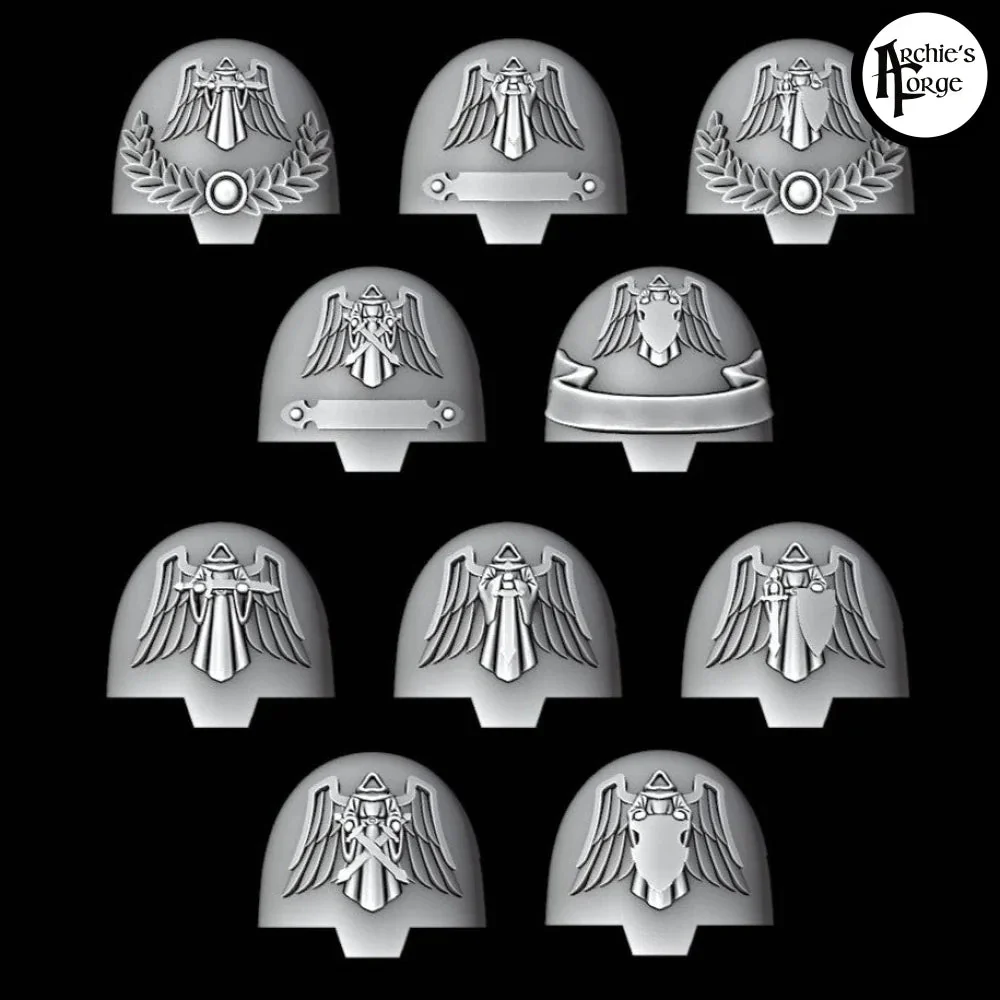 Hooded Angel Terminator Pads - Set of 10