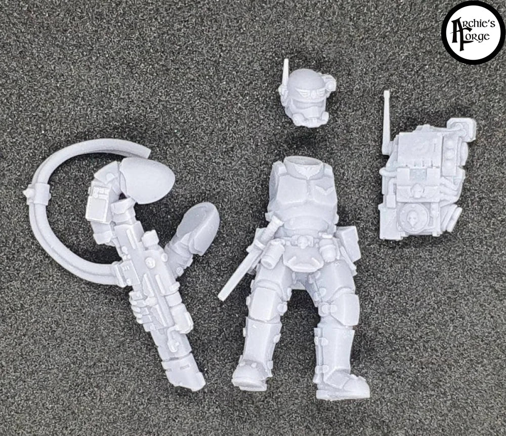 Imperial Guard Soldiers - Unit of 5 - 28mm Scale - Image 3