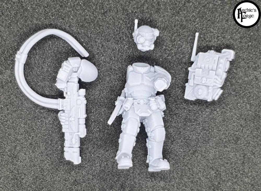 Imperial Guard Soldiers - Unit of 5 - 28mm Scale - Image 5