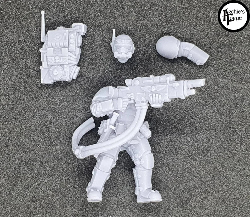 Imperial Guard Soldiers - Unit of 5 - 28mm Scale - Image 6