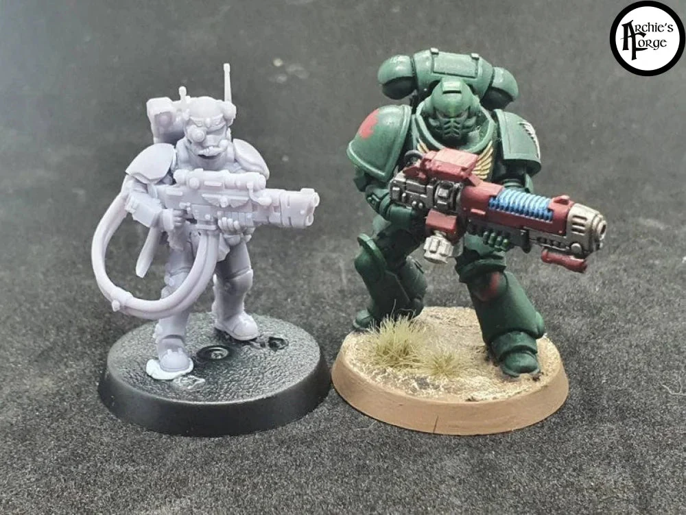 Imperial Guard Soldiers - Unit of 5 - 28mm Scale - Image 7