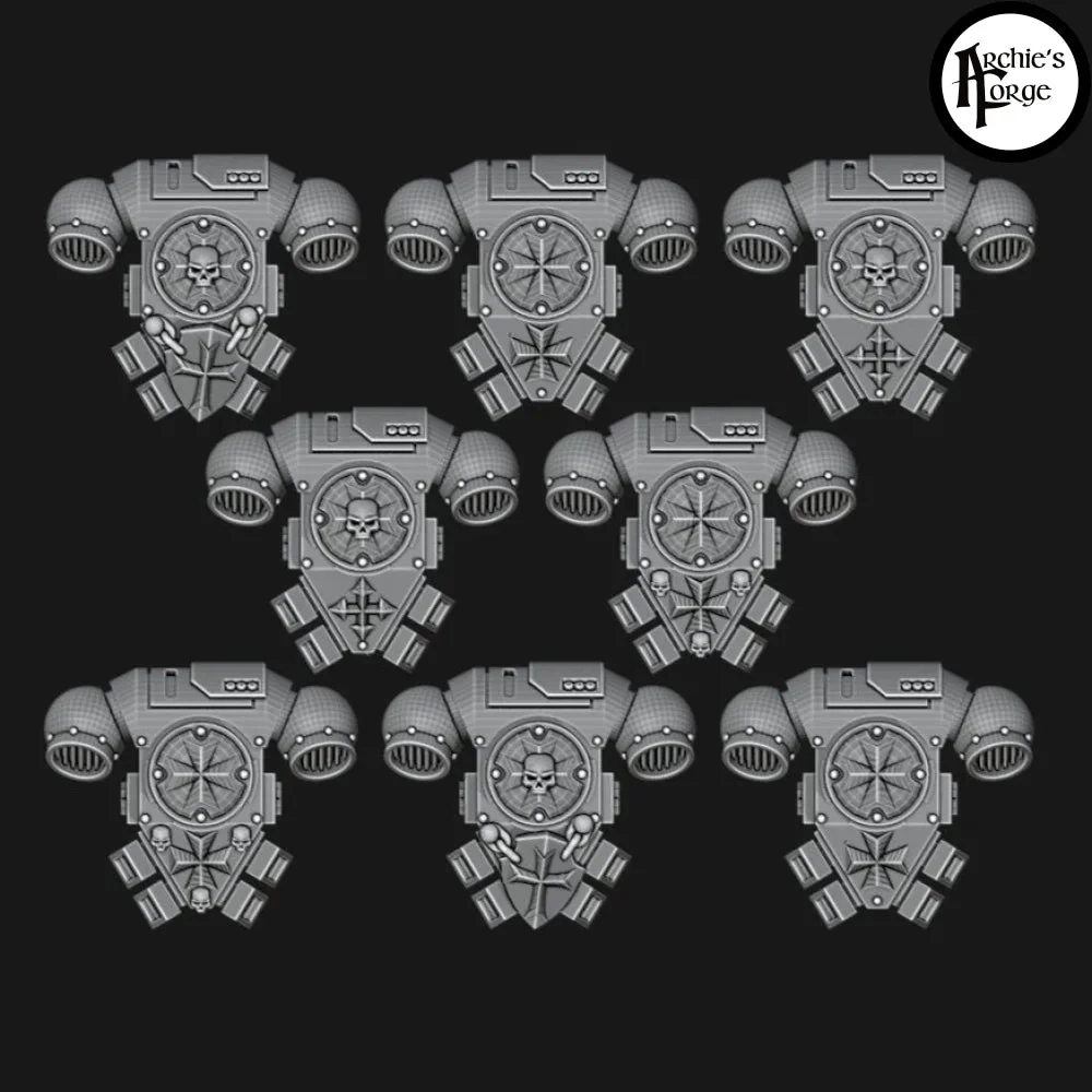 Incursor/Infiltrator Backpacks - Legio Templaris - Set of 8