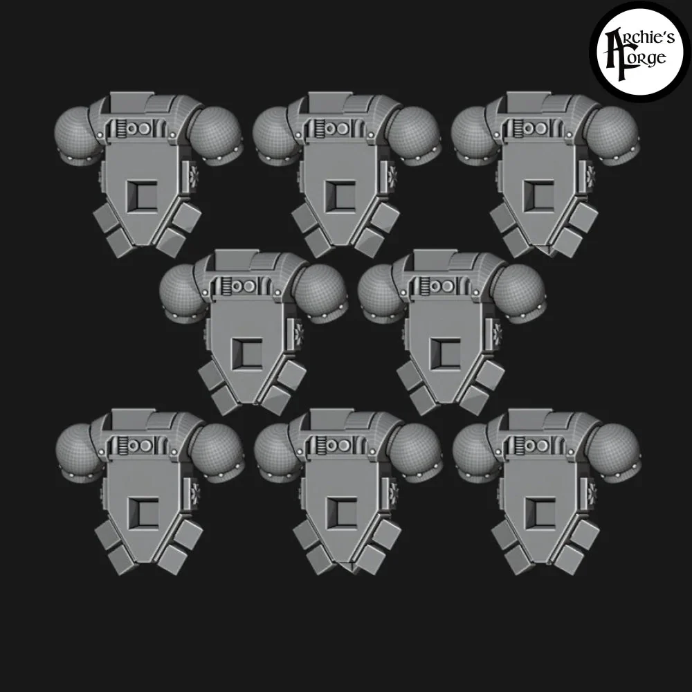 Incursor/Infiltrator Backpacks - Legio Templaris - Set of 8 - Image 2