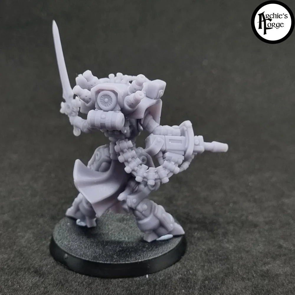 Joan of St. Clair - Battle Sisters Proxy Model for 28mm Wargaming - Image 3