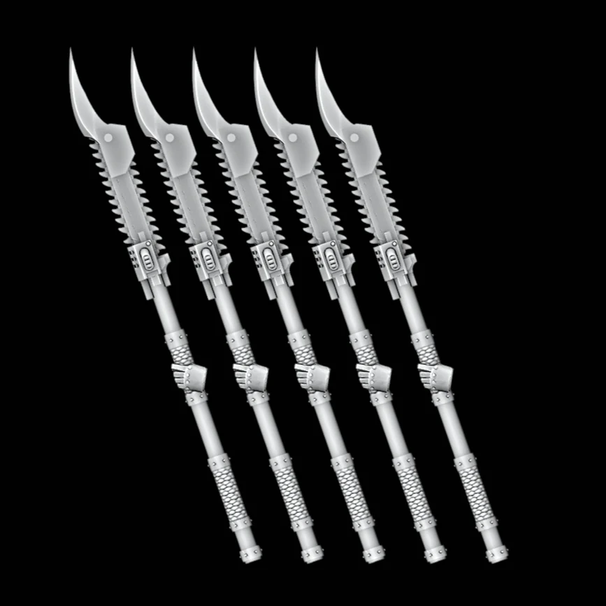 Left Handed Chain Glaives - Set of 5