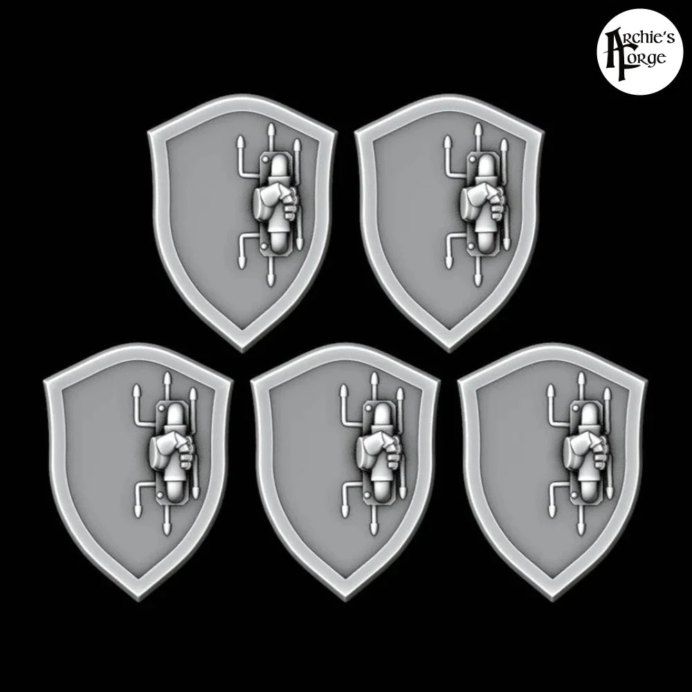 Legio Angelus - Lion Shields - Set of 5 - Image 2