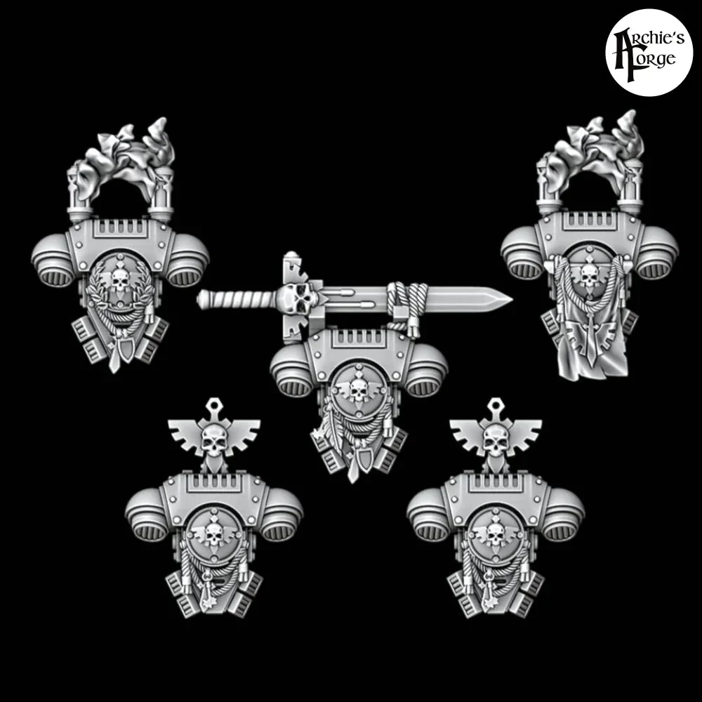 Legio Angelus Prime Backpacks - Set of 5