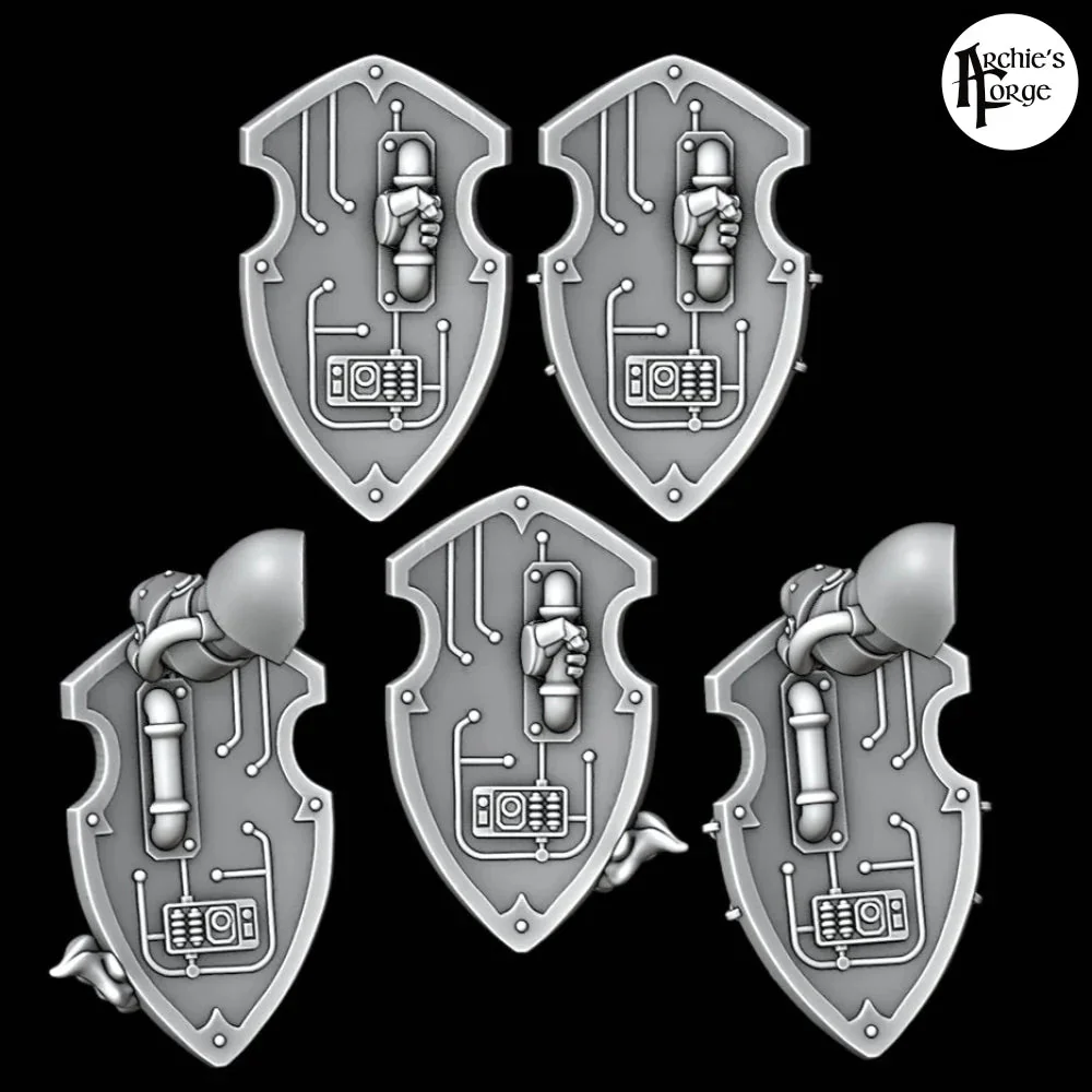 Legio Angelus - Terminator Storm Shields - Set of 5 - Image 2