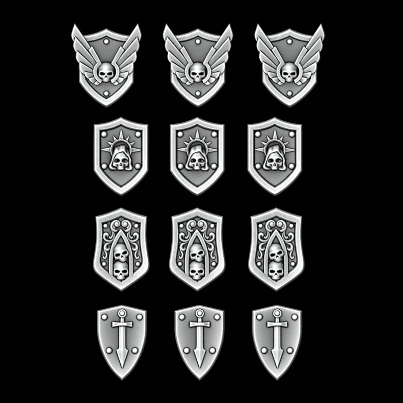Legio Angelus Tilting Shields - Set of 12
