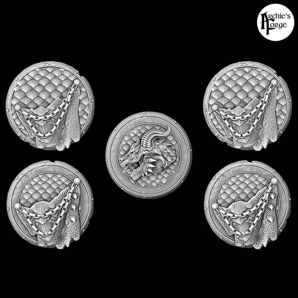 Legio Draconis - Storm Shields - Set of 5