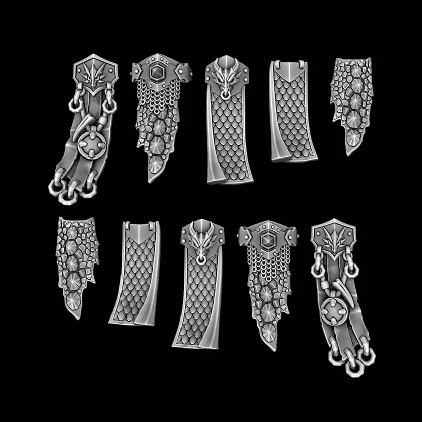 Legio Draconis Terminator/ Gravis Scale Loincloths - Set of 10