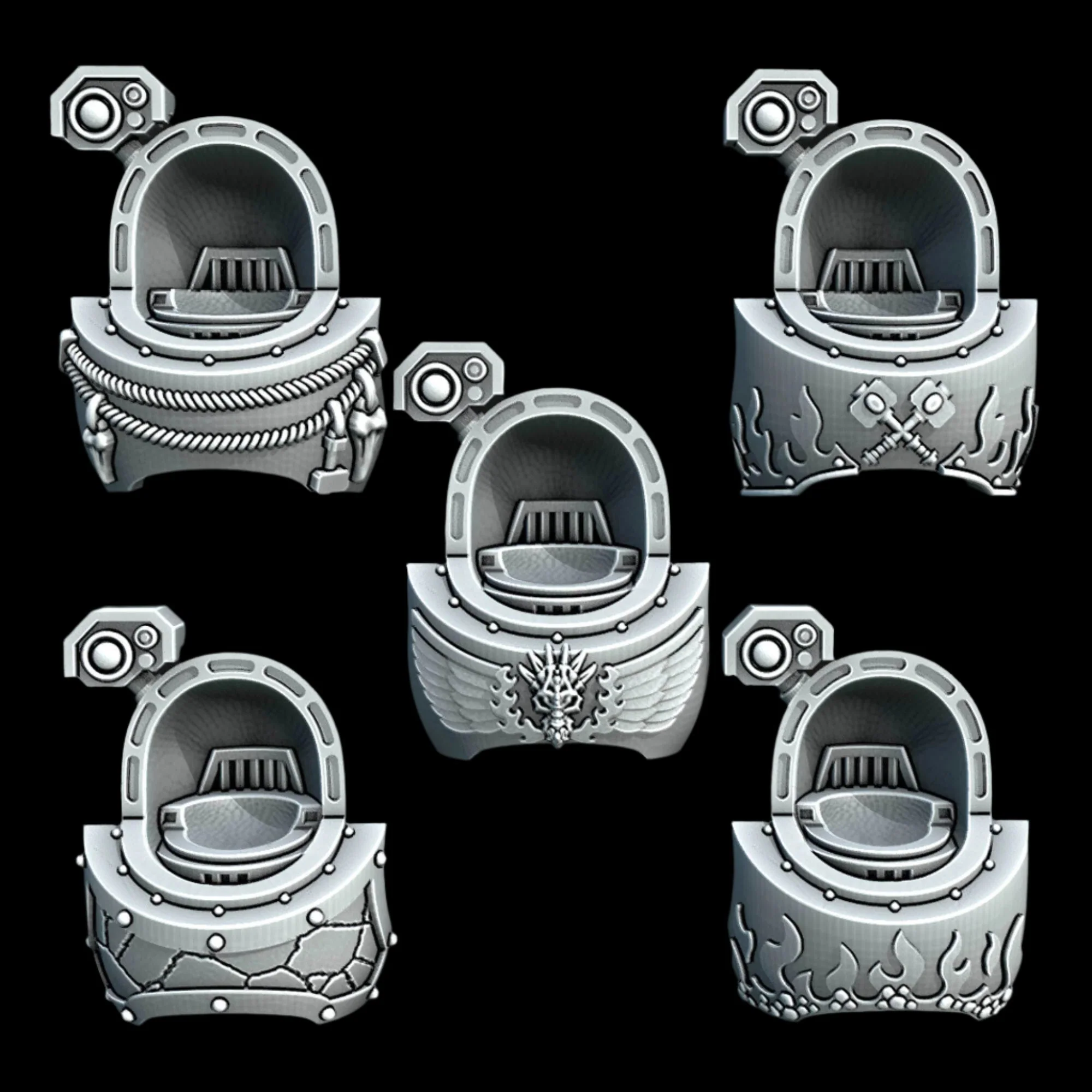 Legio Draconis Terminator Torsos - Set of 5