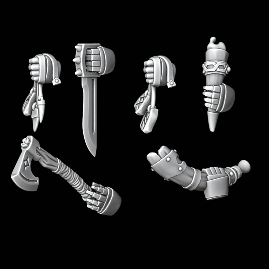 Legio Fenris Hands - Set of 6