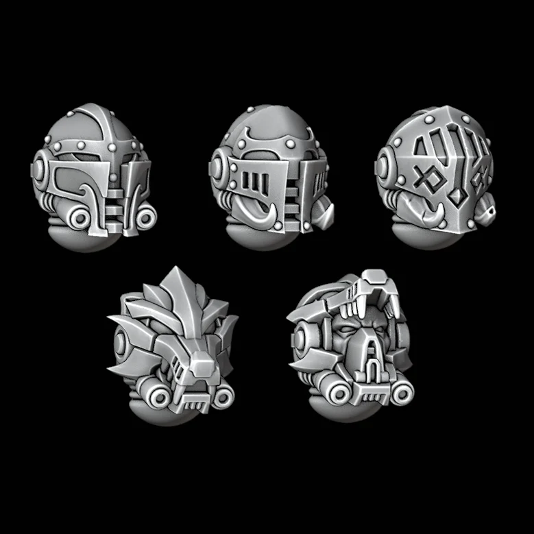 Legio Fenris Helmets - Set of 5