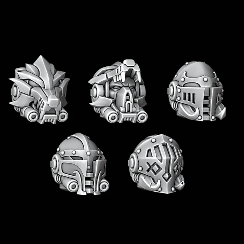 Legio Fenris Terminator Helmets - Set of 5