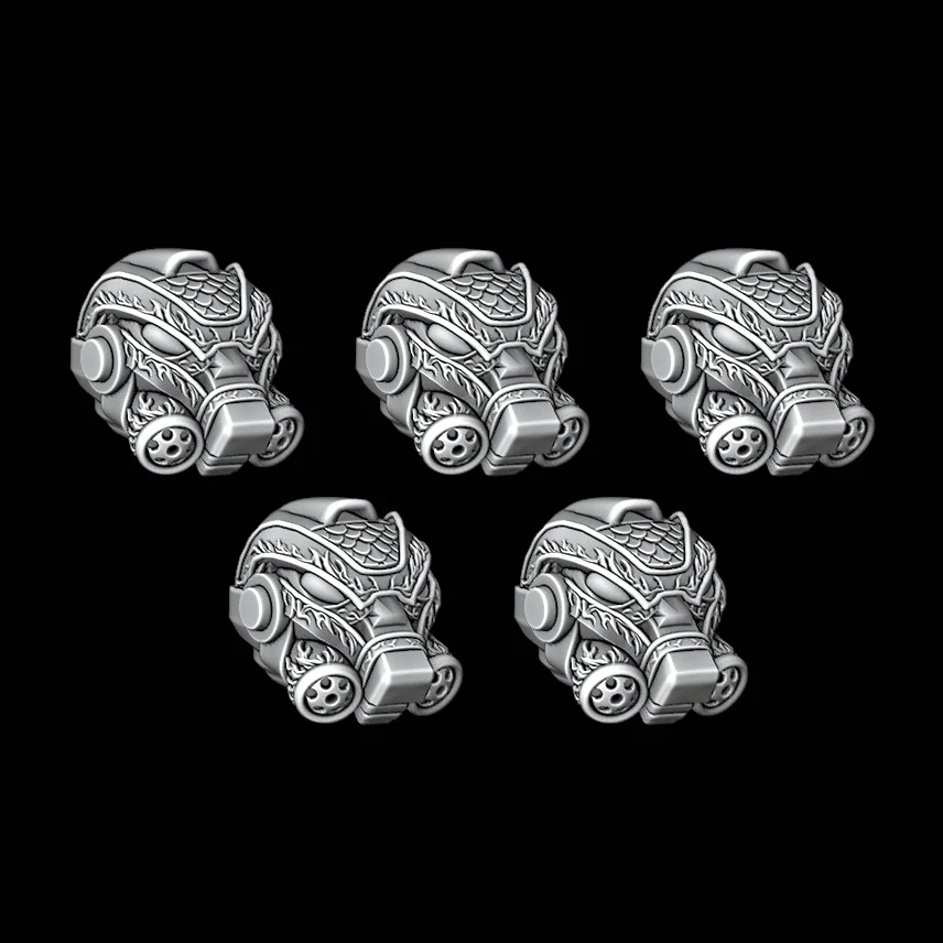 Legio Draconis Terminator Helmets - Set of 5