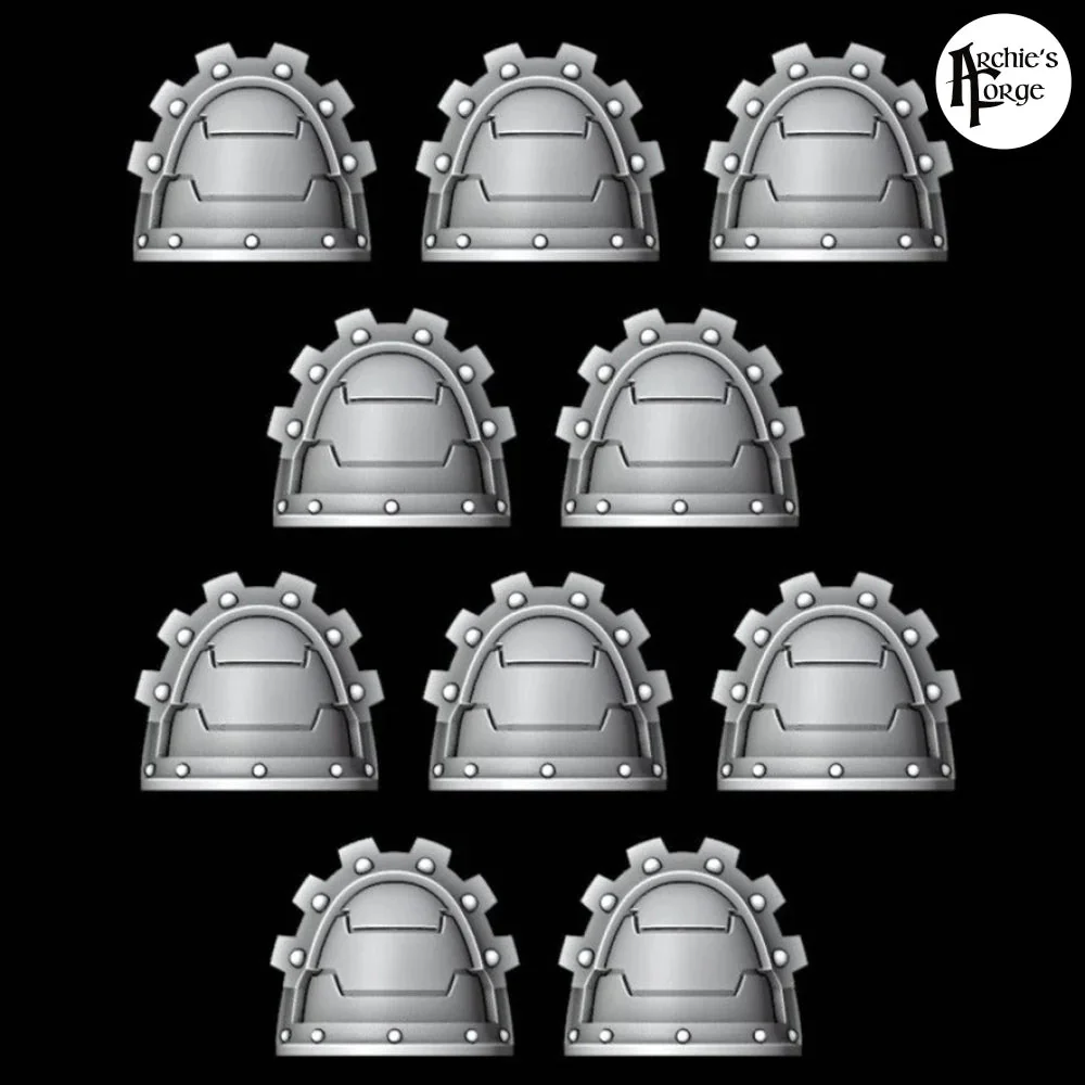 Legio Ferrus Veteran Plain MK3 Pads - Set of 10