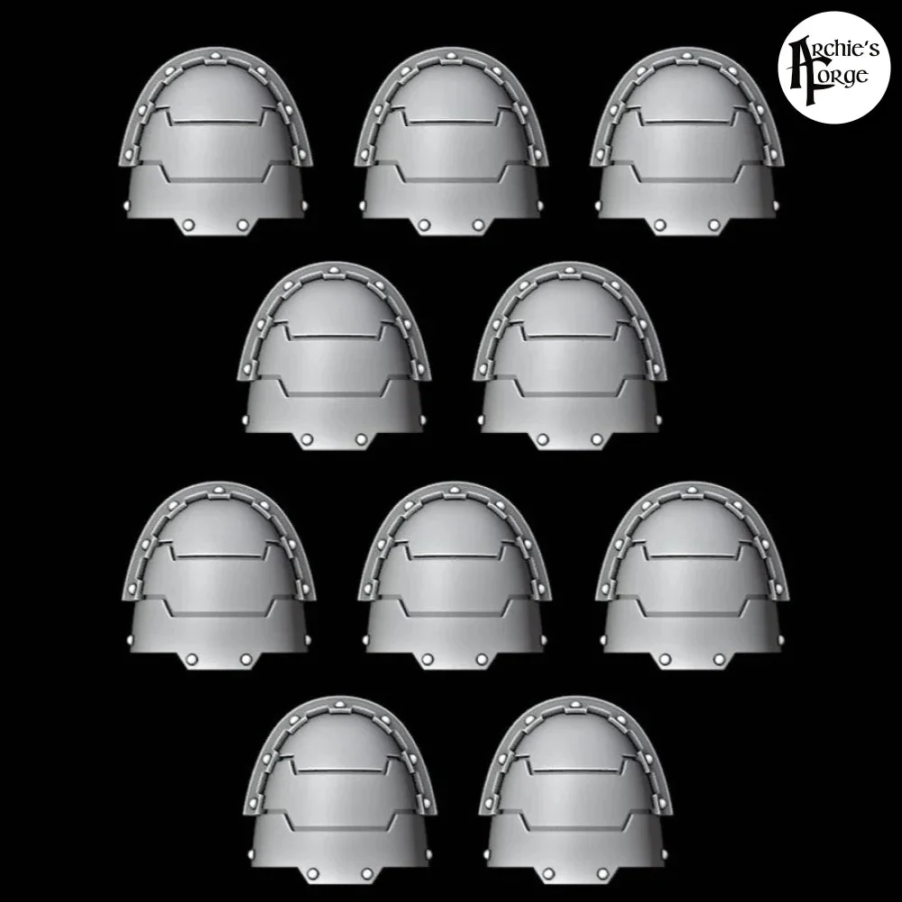 Legio Ferrus Veteran Plain MK6 Pads - Set of 10