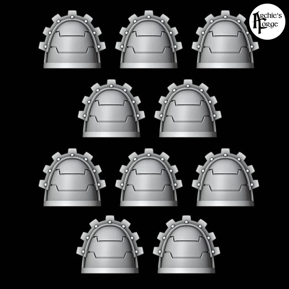Legio Ferrus Veteran Plain MK7 / MK10 Pads - Set of 10