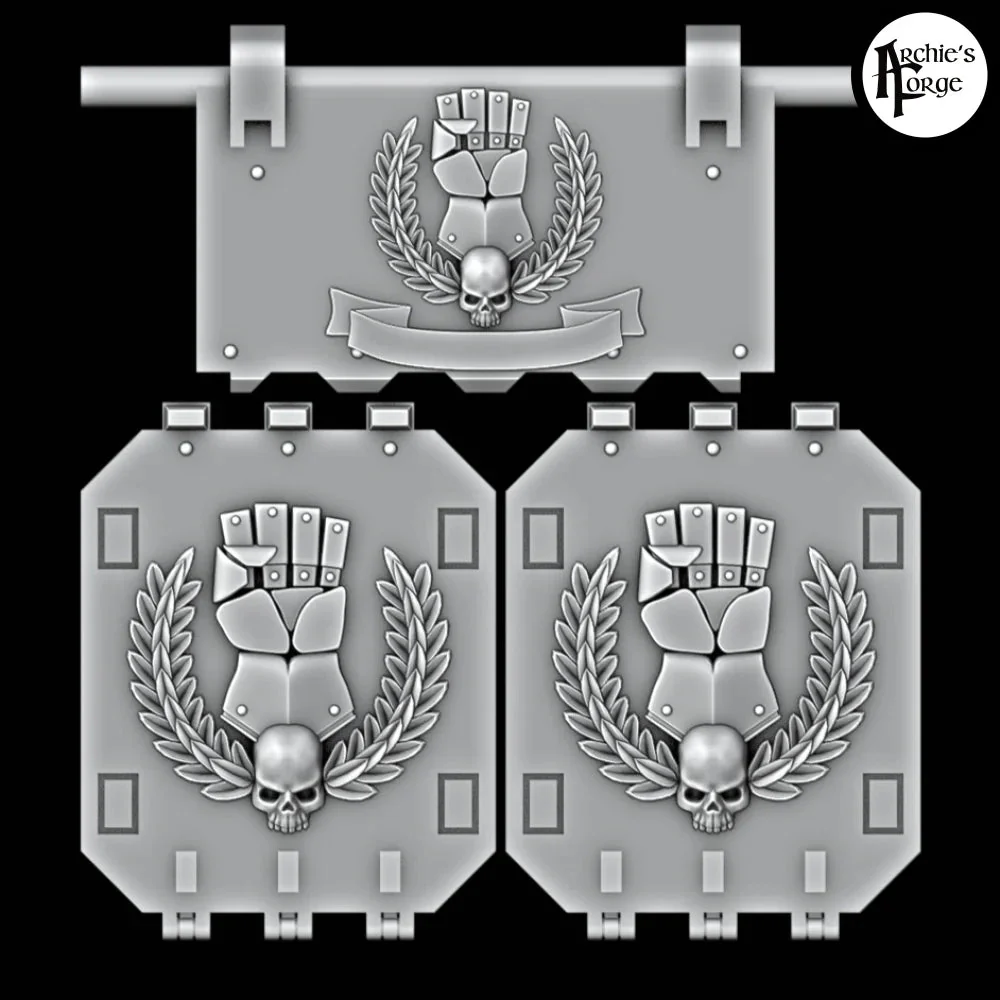 Legio Fist Land Raider Door Upgrade Kit