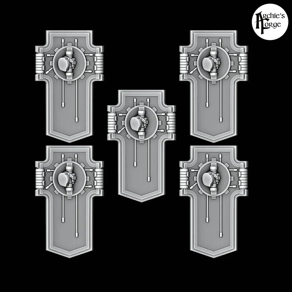 Legio Fist Shields - Set of 5 - Image 2