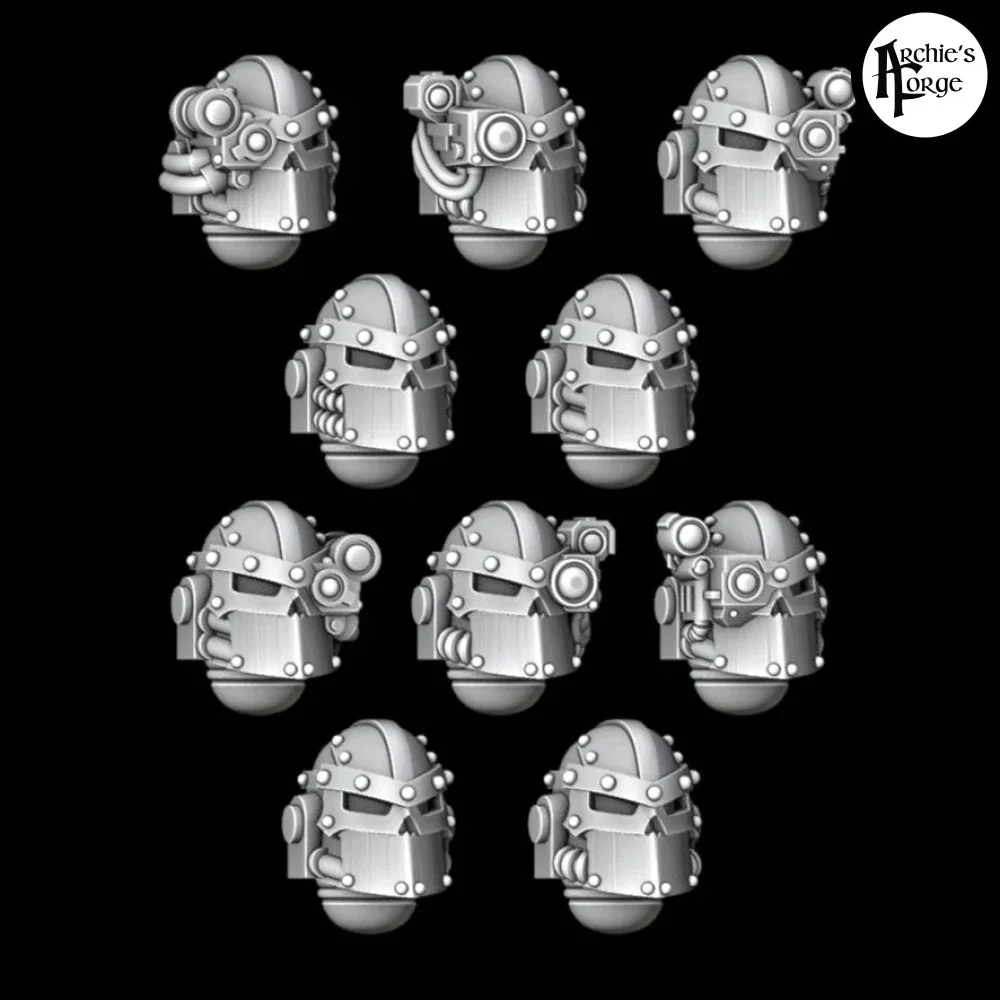 Legio Iron Helmets - Set of 10