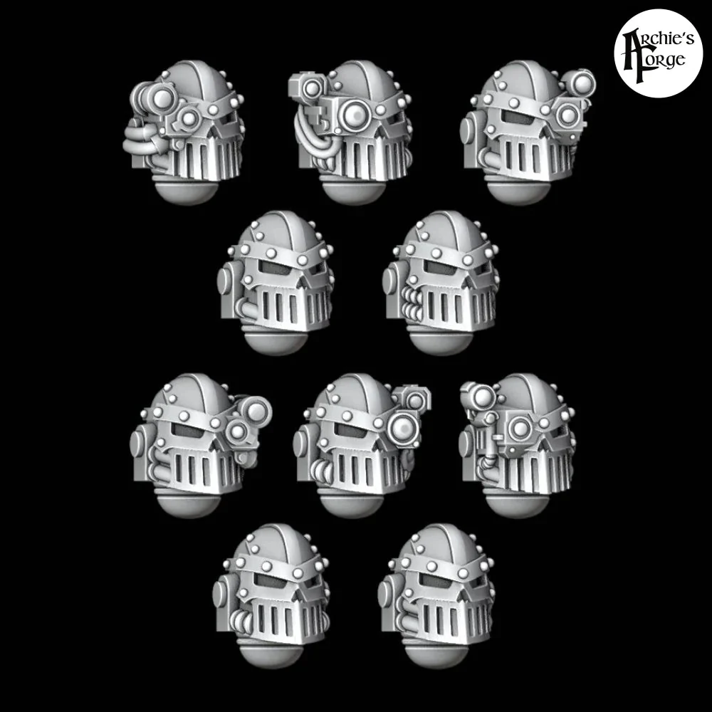 Legio Iron - Skull Helmets - Set of 10