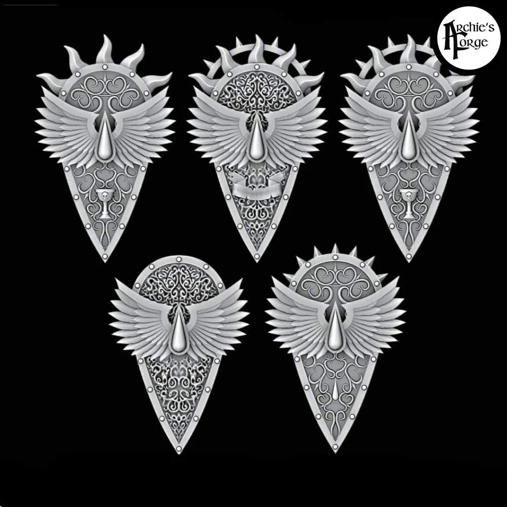 Legio Sanguine - Bladeguard Storm Shields - Set of 5