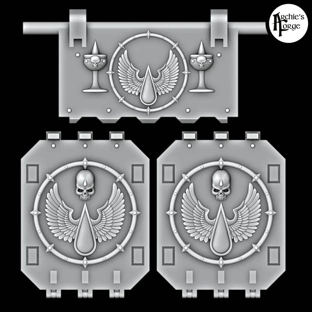 Legio Sanguine Land Raider Door Upgrade Kit